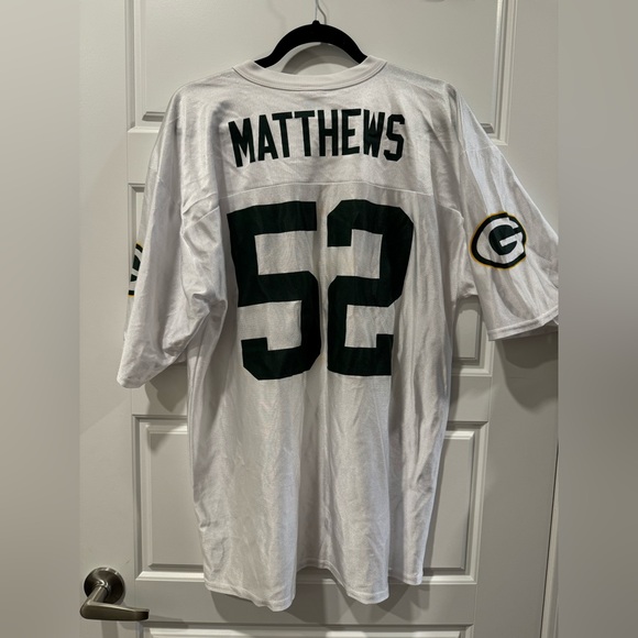 Clay Matthews Jersey L - Super Bowl XLV Green Bay Packers Shimmer NFL Official - Picture 6 of 7